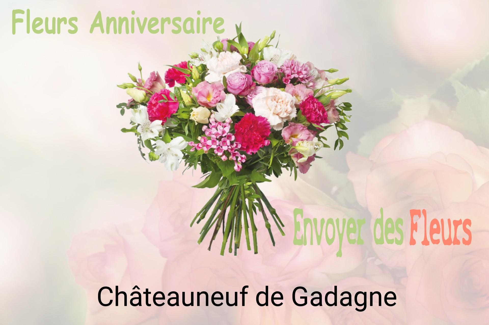 Bouquet de fleurs d’anniversaire livré à Châteauneuf-de-Gadagne
